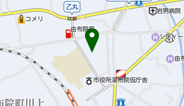 大分県由布市役所 湯布院庁舎(サイクル・ハブ)の地図画像