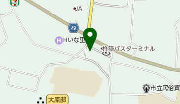 杵築ふるさと産業館(サイクル・ハブ)の地図画像