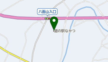 道の駅なかつ(サイクル・ハブ)の地図画像