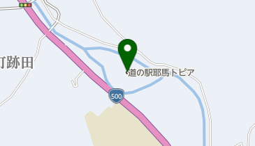 道の駅耶馬トピア(サイクル・ハブ)の地図画像