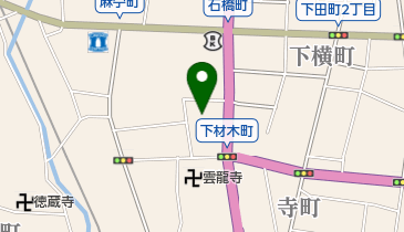 (有)秋山商店(サイクリングステーション)の地図画像