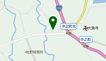 JAならけん牧野農産物直売所(ならクル)の地図画像