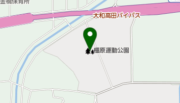 橿原運動公園(ならクル)の地図画像