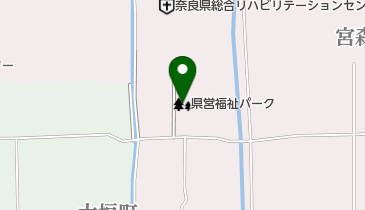 県営福祉パーク(ならクル)の地図画像