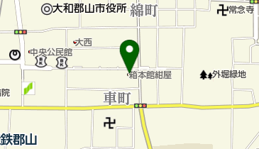 箱本館「紺屋」(ならクル)の地図画像