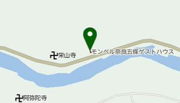 モンベル五條店(ならクル)の地図画像