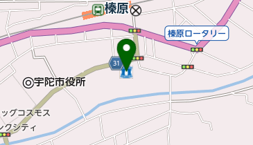 ローソン 榛原萩原店(ならクル)の地図画像