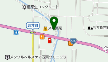 ファミリーマート 橿原五井町店(ならクル)の地図画像