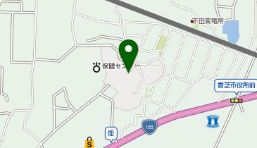 香芝市総合福祉センター(かしば・屯鶴峯温泉)(ならクル)の地図画像