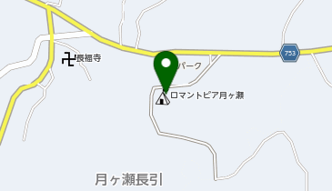 ロマントピア月ヶ瀬(ならクル)の地図画像