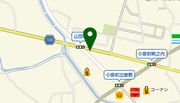 CAFE&CURRY GiGi(ならクル)の地図画像