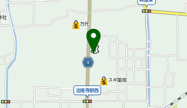 リラクゼーション カフェ シャンドゥルール(ならクル)の地図画像