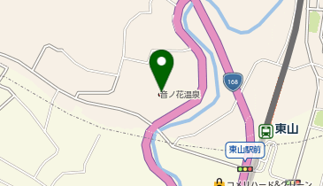 天然温泉 音の花温泉(ならクル)の地図画像