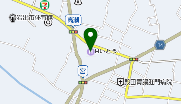 ホテルいとう(サイクルステーション)の地図画像