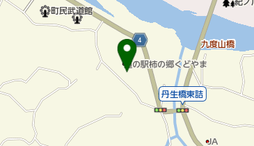 道の駅 柿の郷くどやま(サイクルステーション)の地図画像