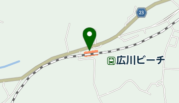 広川町立ふれあい館(サイクルステーション)の地図画像