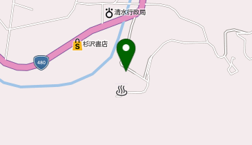 しみず温泉あさぎり(サイクルステーション)の地図画像