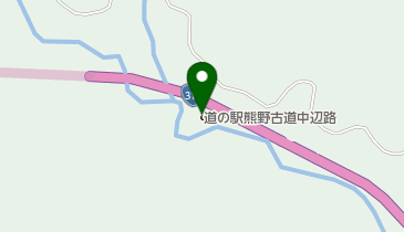 道の駅 熊野古道中辺路(サイクルステーション)の地図画像