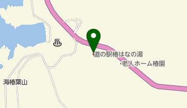 道の駅 椿はなの湯(サイクルステーション)の地図画像