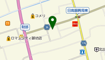 日高総合庁舎(サイクルステーション)の地図画像