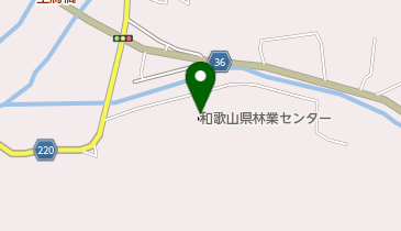 和歌山県林業試験場(サイクルステーション)の地図画像