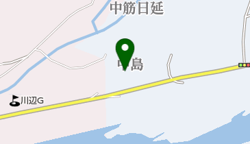 川辺の湯 安庵(サイクルステーション)の地図画像