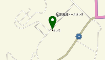 熊野川温泉さつき(サイクルステーション)の地図画像