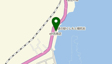 道の駅くしもと橋杭岩(サイクルステーション)の地図画像