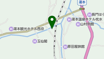 湯本温泉観光案内所(旅館協同組合)(サイクルエイド)の地図画像