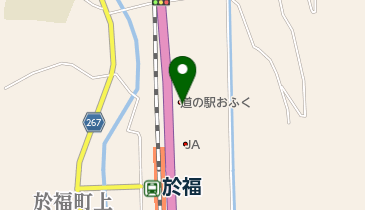 道の駅 おふく(サイクルエイド)の地図画像