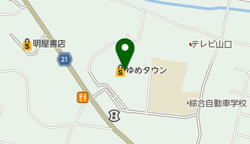 ゆめタウン山口(サイクルエイド)の地図画像