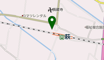 萩市観光協会(サイクルエイド)の地図画像