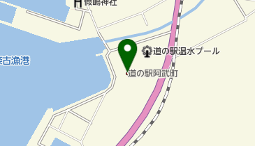 道の駅 阿武町(サイクルエイド)の地図画像