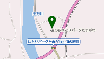 道の駅 ゆとりパークたまがわ(サイクルエイド)の地図画像