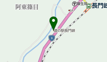 道の駅 長門峡(サイクルエイド)の地図画像