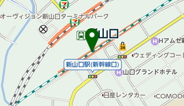 新山口駅(サイクルエイド・ステーション)の地図画像