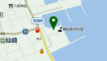 道の駅 センザキッチン(サイクルエイド)の地図画像