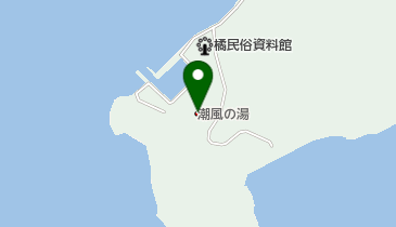 竜崎温泉潮風の湯(サイクルエイド・ステーション)の地図画像