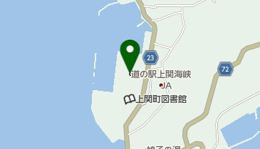 道の駅 上関海峡(サイクルエイド)の地図画像