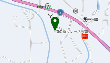 道の駅 ソレーネ周南(サイクルエイド)の地図画像