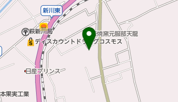 山口マツダ株式会社 萩店(サイクルエイド)の地図画像