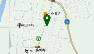 山口マツダ株式会社 光店(サイクルエイド)の地図画像