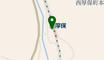 厚保地域交流ステーション(サイクルエイド)の地図画像