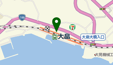 大畠駅(サイクルエイド)の地図画像