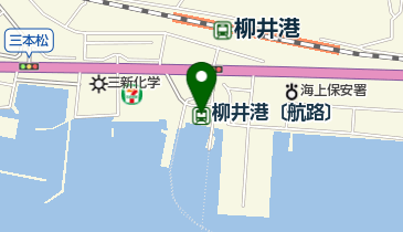 柳井港(サイクルエイド)の地図画像