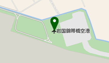 岩国錦帯橋空港(サイクルエイド)の地図画像