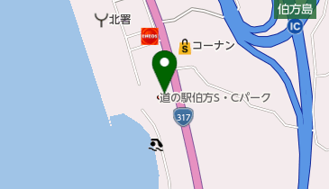 道の駅 伯方S・Cパーク マリンオアシスはかた(サイクルオアシス)の地図画像
