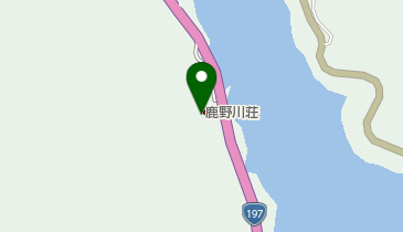 鹿野川荘(サイクルオアシス)の地図画像