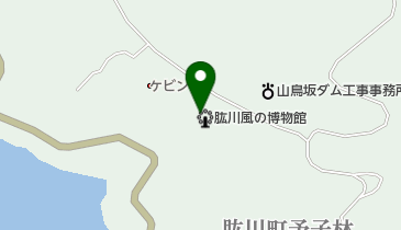 肱川風の博物館・歌麿館(サイクルオアシス)の地図画像