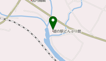 道の駅 どんぶり館(サイクルオアシス)の地図画像